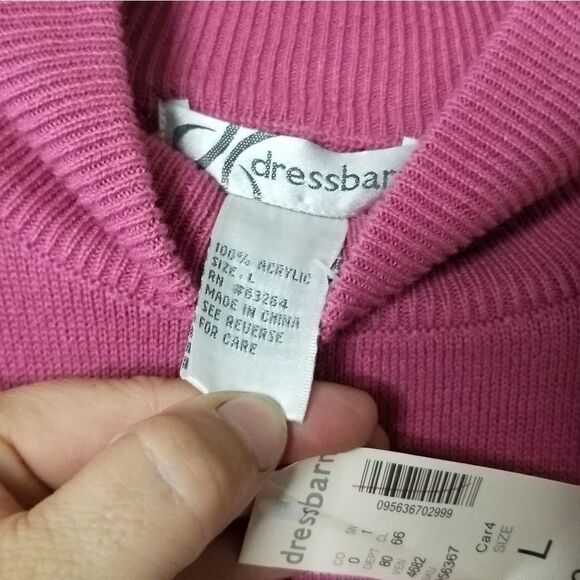 Dress Barn mock turtleneck sweater NWT - Picture 3 of 6
